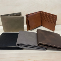 Personalized Leather Wallet