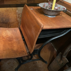 Vintage School Desk