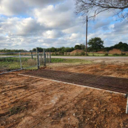 Cattle Guard Installation