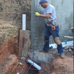 Concrete Foundation Pouring