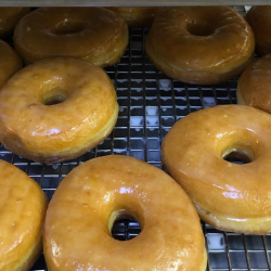 Glazed & Chocolate Doughnuts