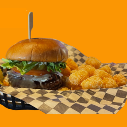 Sweet and Spicy BBQ Bacon & Pepper Jack Burger