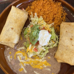 Seafood Chimichangas