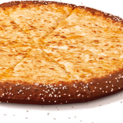 Cheese Pretzel Crust With Cheese Sauce