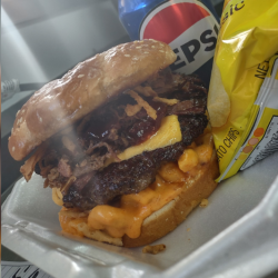 Brisket Smash Burger Combo