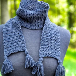 Beginner’s One-Skein Crochet Scarf