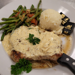 Garlic Parmesan Pork Chop