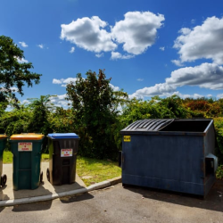 Dumpster Pad Cleaning