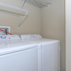 Washer and Dryer in Home