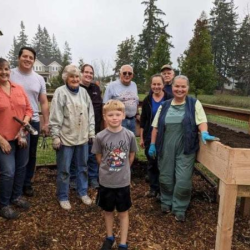 Rotary Club in the Community Garden