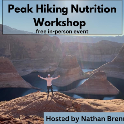 In-Person Hiking Nutrition Workshop