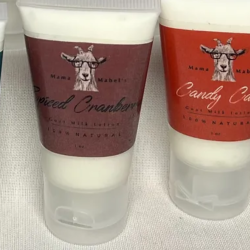 Seasonal All-Natural Goat Milk Lotion 1oz Travel Size