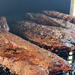Baby Back Rib and Sausage Plate