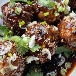 Hoisin BBQ Meatballs