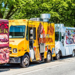 Colorful Food Truck