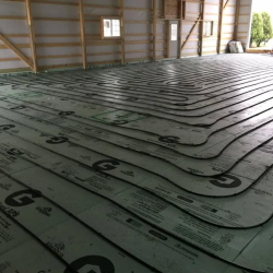 Floor Heat System Installation