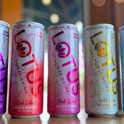 Lotus Plant Power Cans