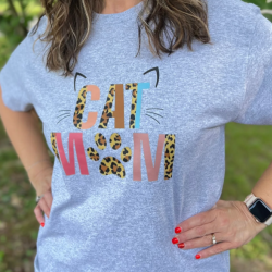 Cat Mom T-shirt