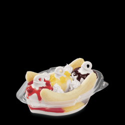 Banana Split Royal Treat