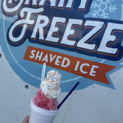 Strawberry & Vanilla Shaved Ice