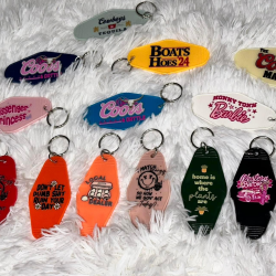 Motel Keychains