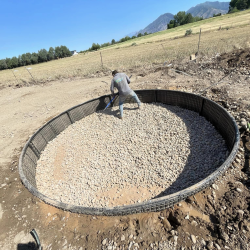 In Ground Trampoline Installation