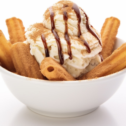 Churro Sundae