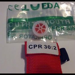 Keychain CPR Mask