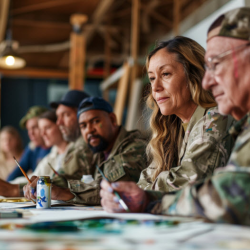 Veteran Art Therapy Sessions