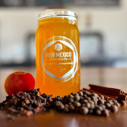 16 oz Glass Kombucha Jar w/fill