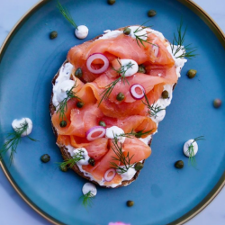 Smoked Salmon Toast