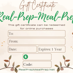 Gift Certificate