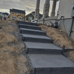 Concrete Patios, Walks & Steps Install