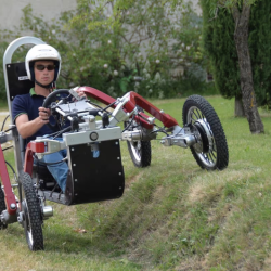 Swincar -electric 4-wheel drive offroad vehicle