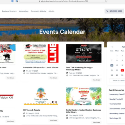 Syndicated Events Calendar