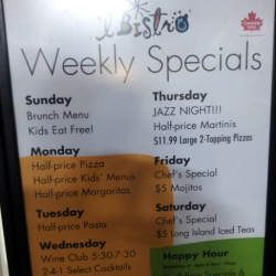 Seasonal Specials