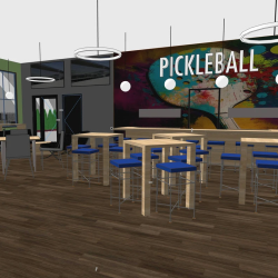 Indoor Pickleball Courts