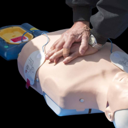 Adult and Pediatric CPR AED