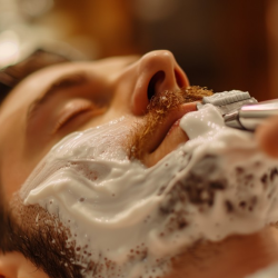 Hot Lather Shave