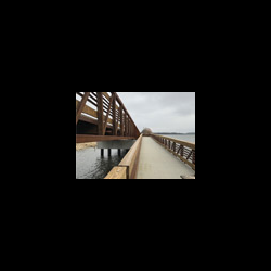 Longest bike bridge in Wisconsin