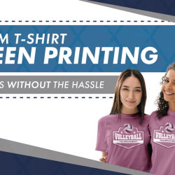 Custom Screen Printing on T-Shirts 