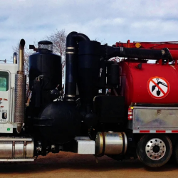 Hydrovac Truck