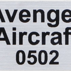 Aerospace Nameplates 