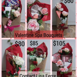 Spa product bouquets