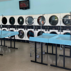 Fold Tables and Laundry Supplies