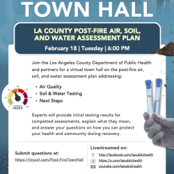 LA County Public Health – Virtual Town Hall
