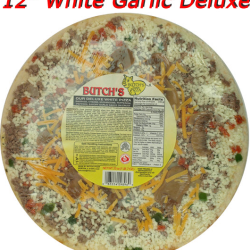 White (GARLIC) Deluxe Pizza