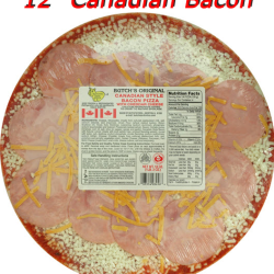 Canadian Bacon Pizza 