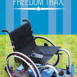 Freedom Trax: Off-Road Attachment for Manual Wheelchair