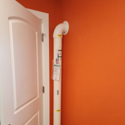 Interior Radon Mitigation System